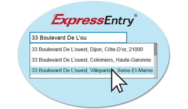 Autocompletar formularios de direcciones - Cómo funciona el registro y autocompletado de formularios de dirección de Global Express