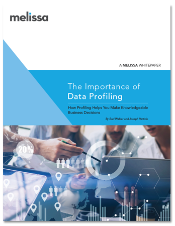 The Importance of Data Profiling, a Melissa whitepaper