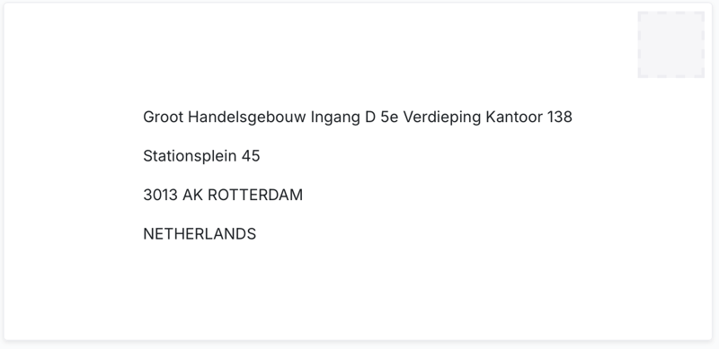 address-format-netherland