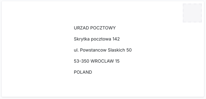 address-format-poland