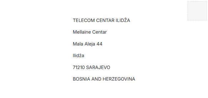 address-format-bosnia-herzegovina