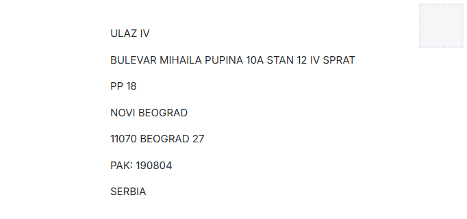 address-format-serbia