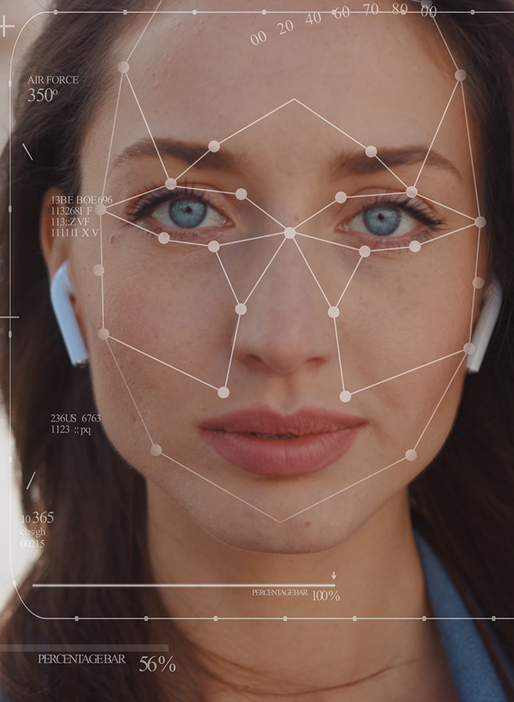 woman-closeup-shot-scan-line-face