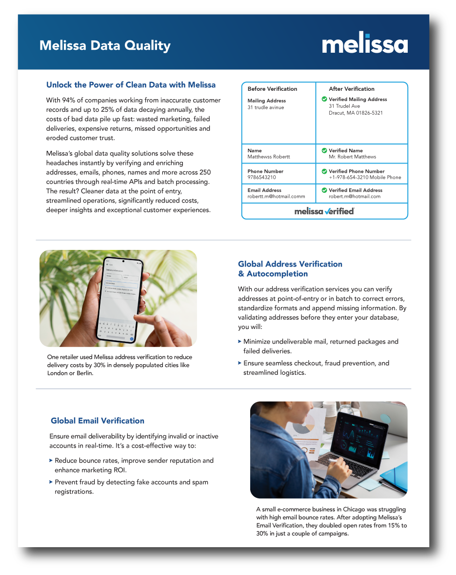 sell-sheet-unlock-the-power-of-clean-data-with-melissa-in-thumbnail