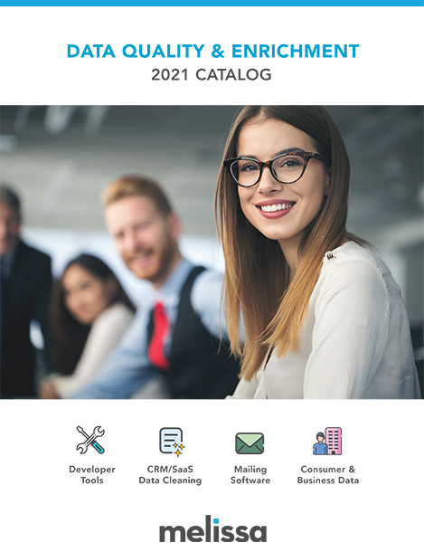Melissa 2021 Solutions Catalog