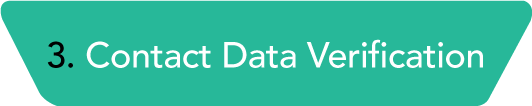 3. Contact Data Verification