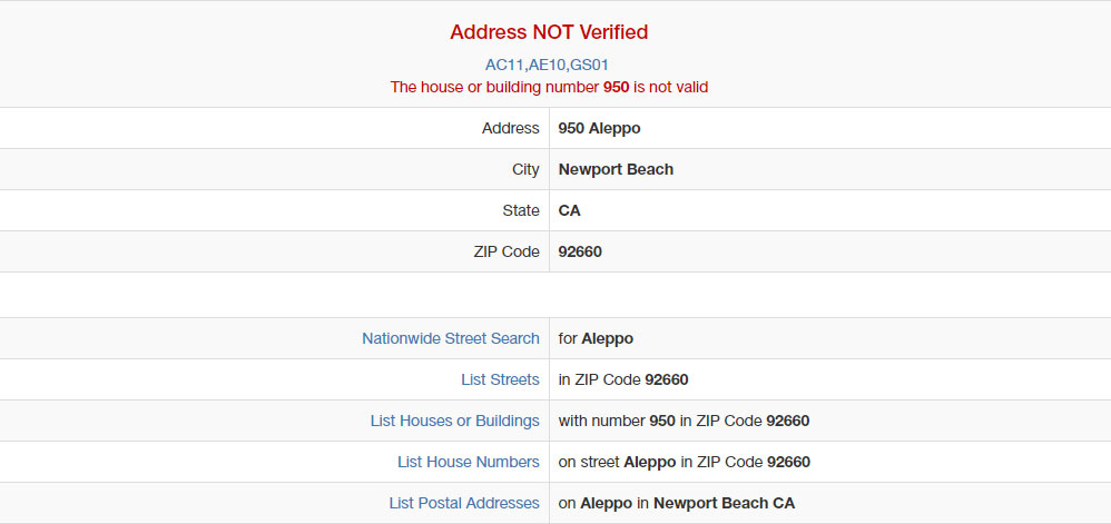 DPV (Delivery Point Validation) Makes The Difference