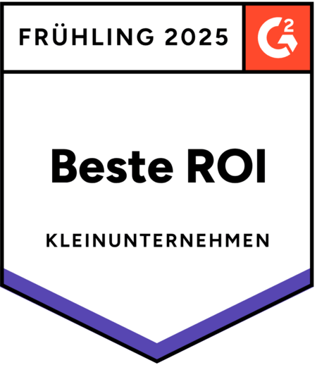 G2 - Best Estimated ROI - Spring 2025