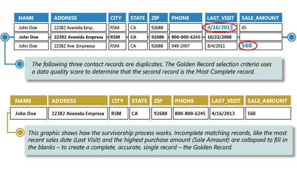 Data Matching - Building the Golden Record