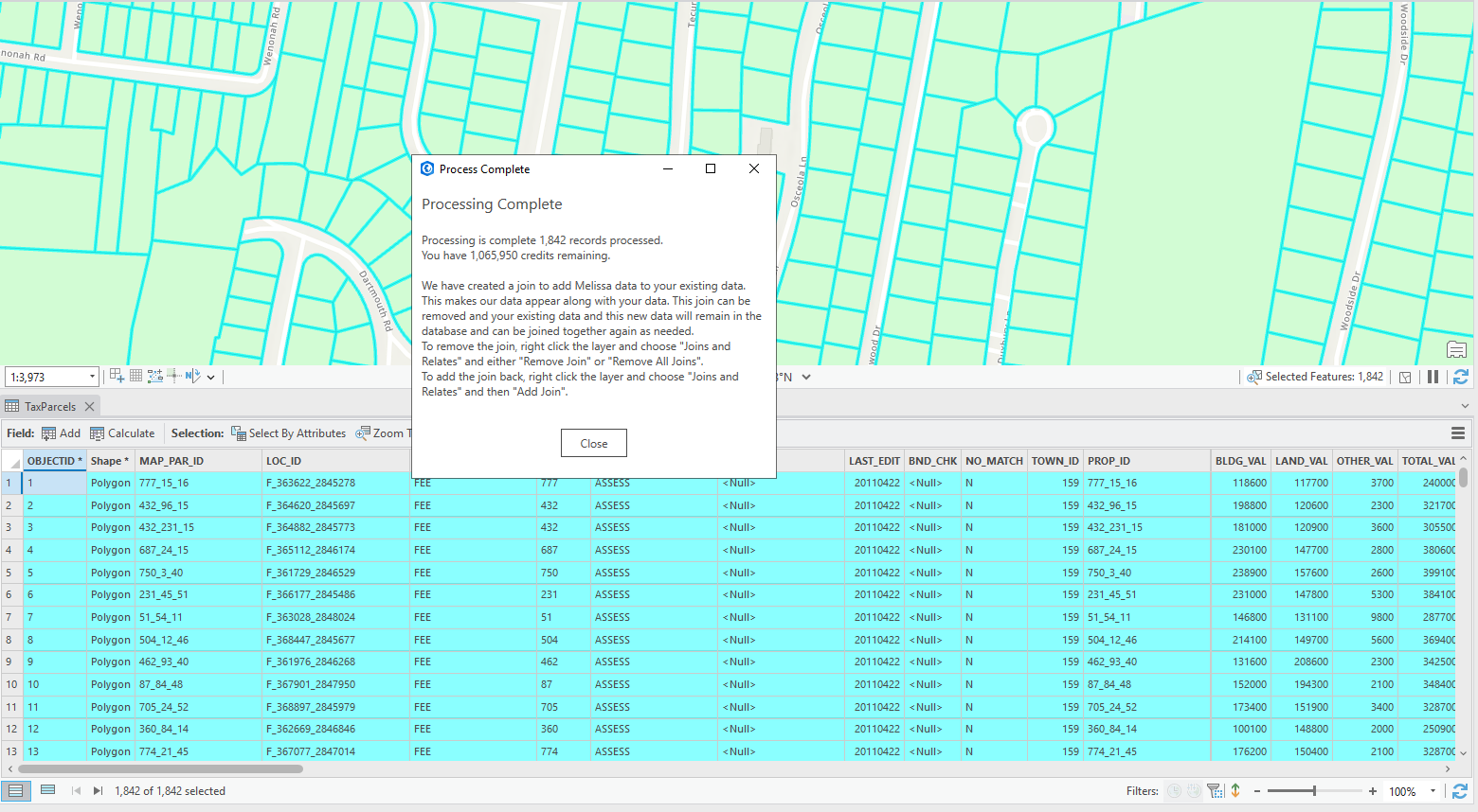 Listware for ArcGIS Report