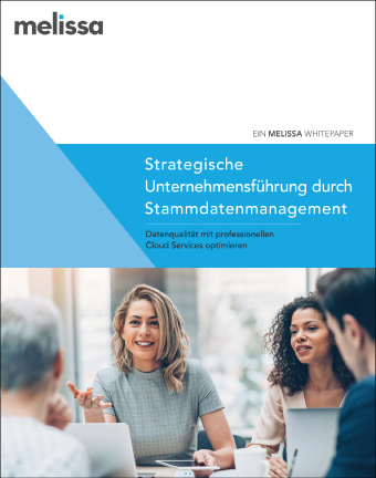 Cover des Whitepapers Strategische Unternehmensführung durch Stammdatenmanagement