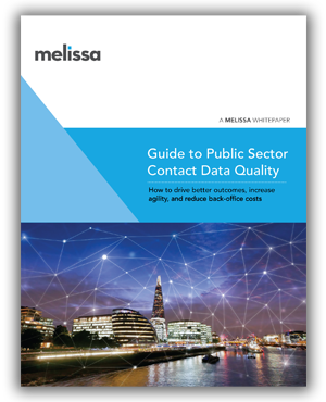 Guide to Public Sector Contact Data Quality - Download Now Guide to Public Sector Contact Data Quality - Download Now