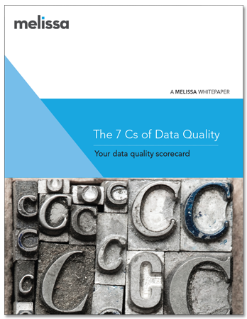 The 7 Cs of Data Quality