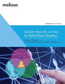 White Paper - Golden Records are Key to Solid Data Quality 