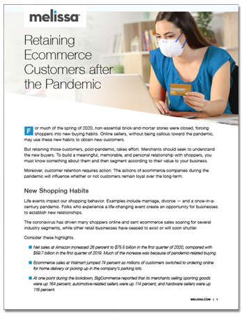 Download Retaining Ecommerce Customers After the Pandemic White Paper Now