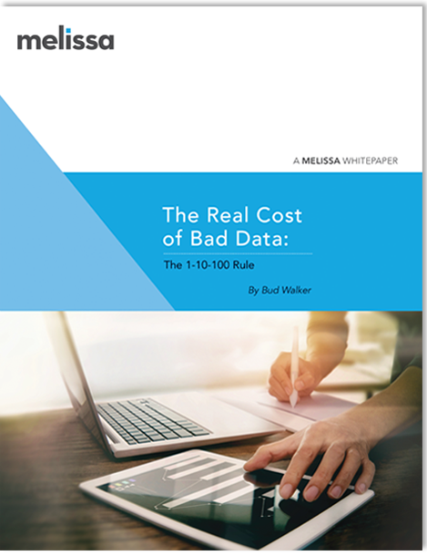 The Real Cost of Bad Data White Paper - Download Now